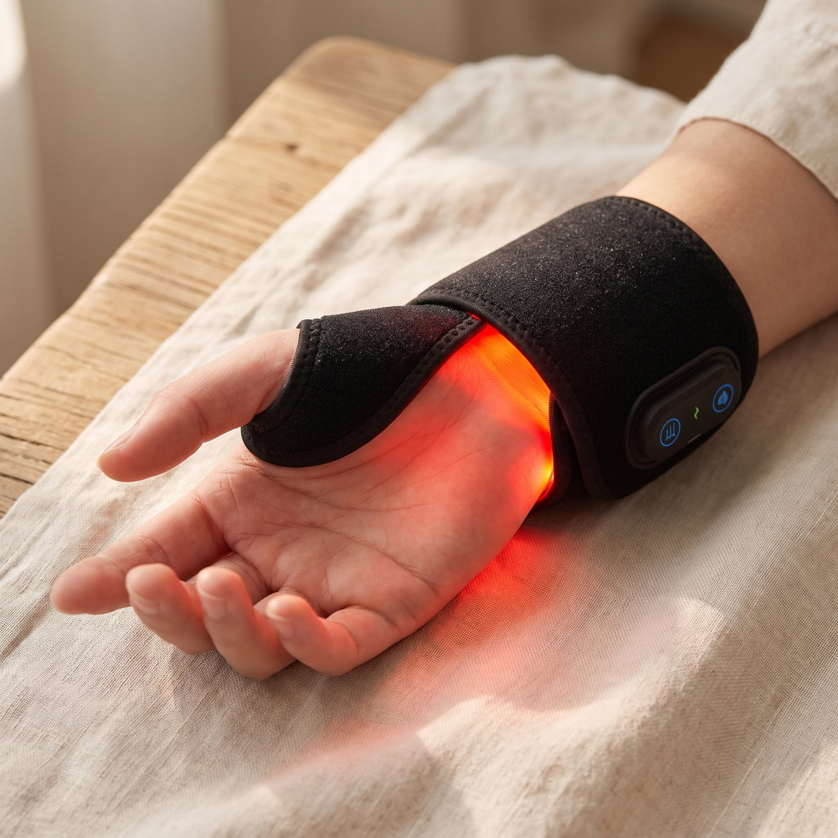 LumaWrap™ Red Light Therapy Hand Wrap