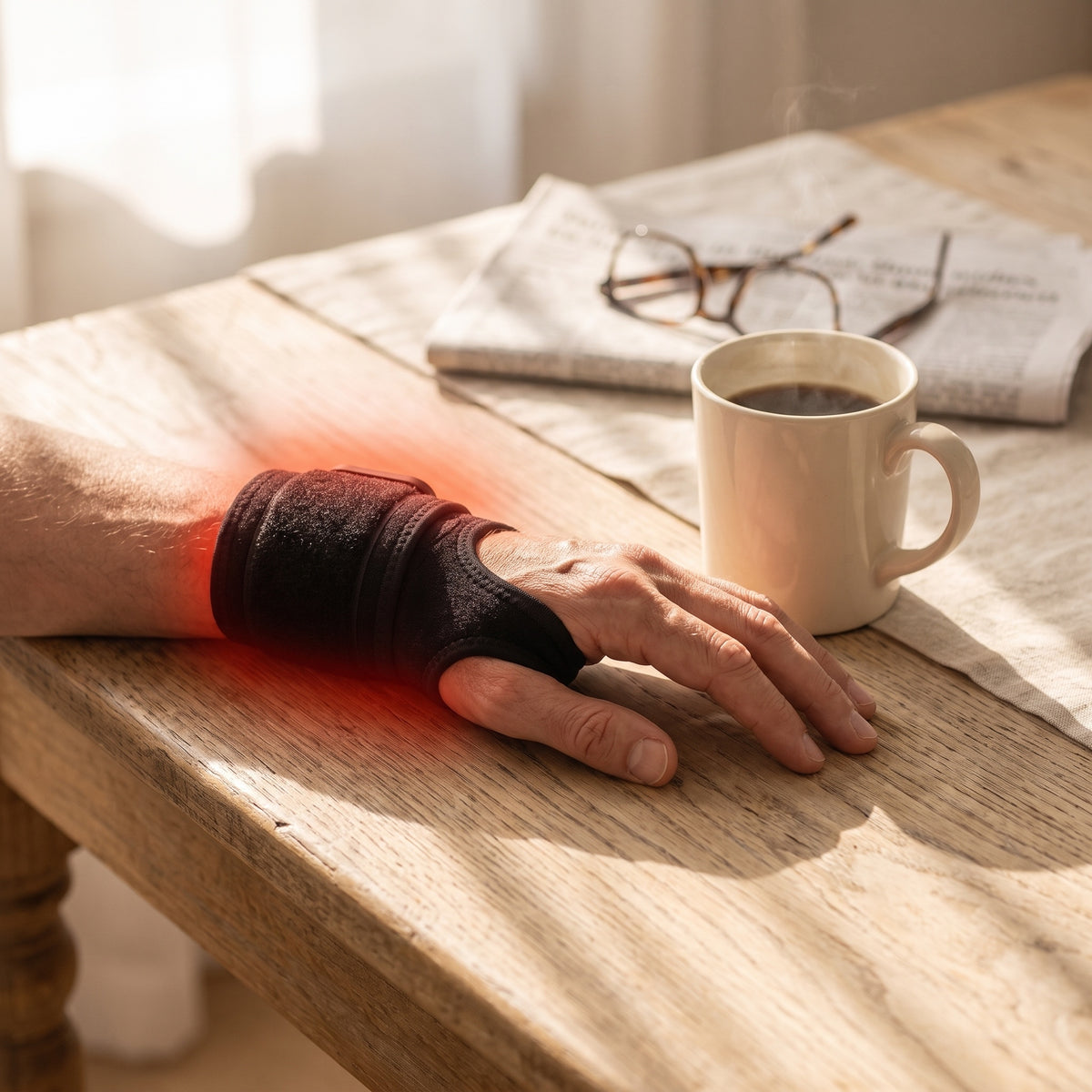 LumaWrap™ Red Light Therapy Hand Wrap